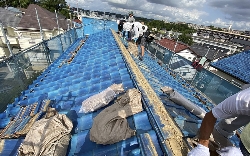 台風シーズンでもスピード対応の屋根工事